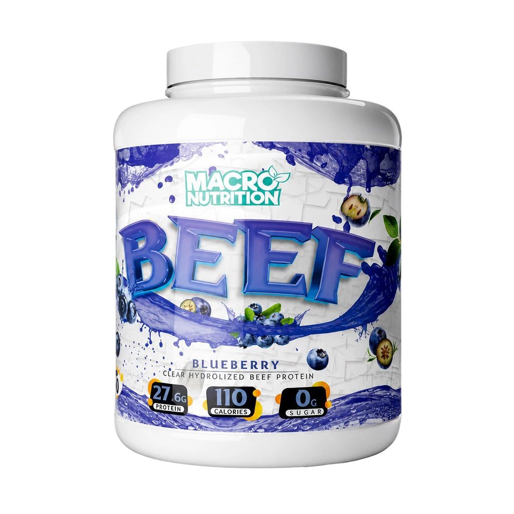 Clear Hydrolyzed Beef Protein 1.8kg — Blueberry