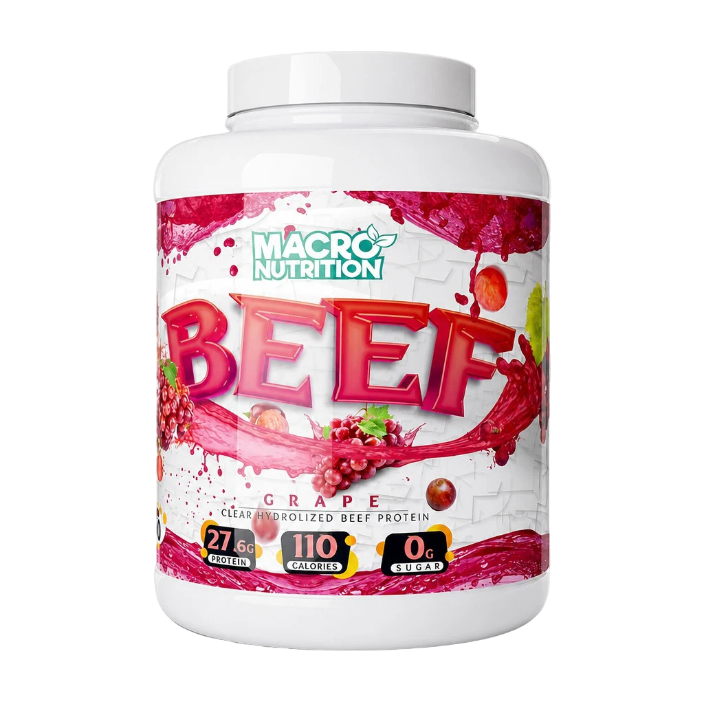 Clear Hydrolyzed Beef Protein 1.8kg — Grape