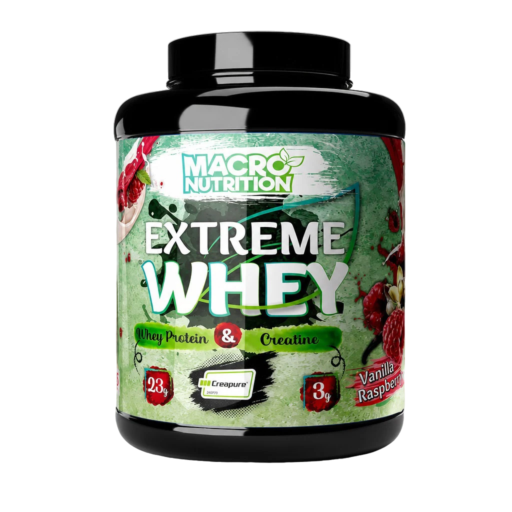 Extreme Whey Protein + Creapure 1.8kg — Vanilla Raspberry