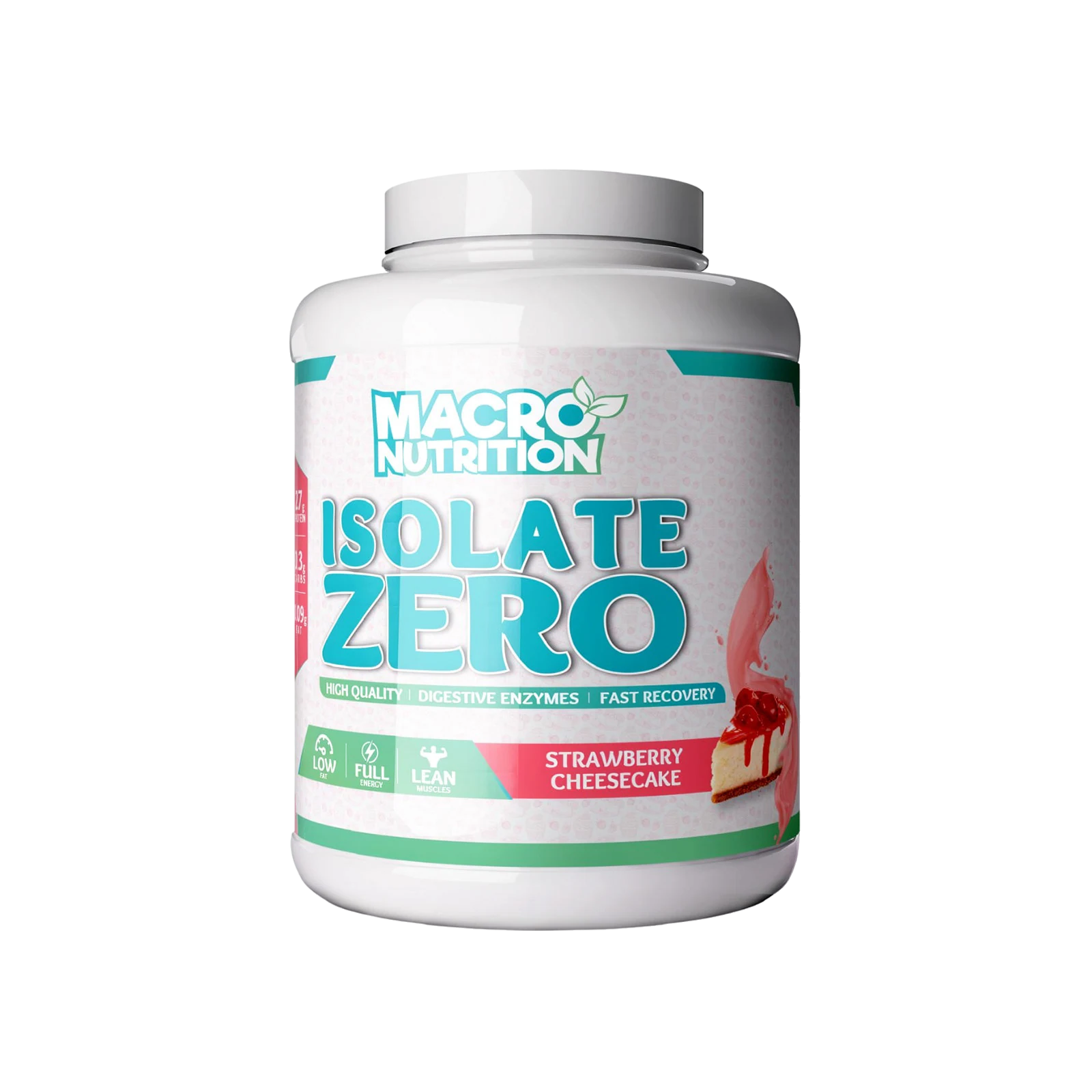 Isolate Zero Protein 2kg — Strawberry Cheesecake
