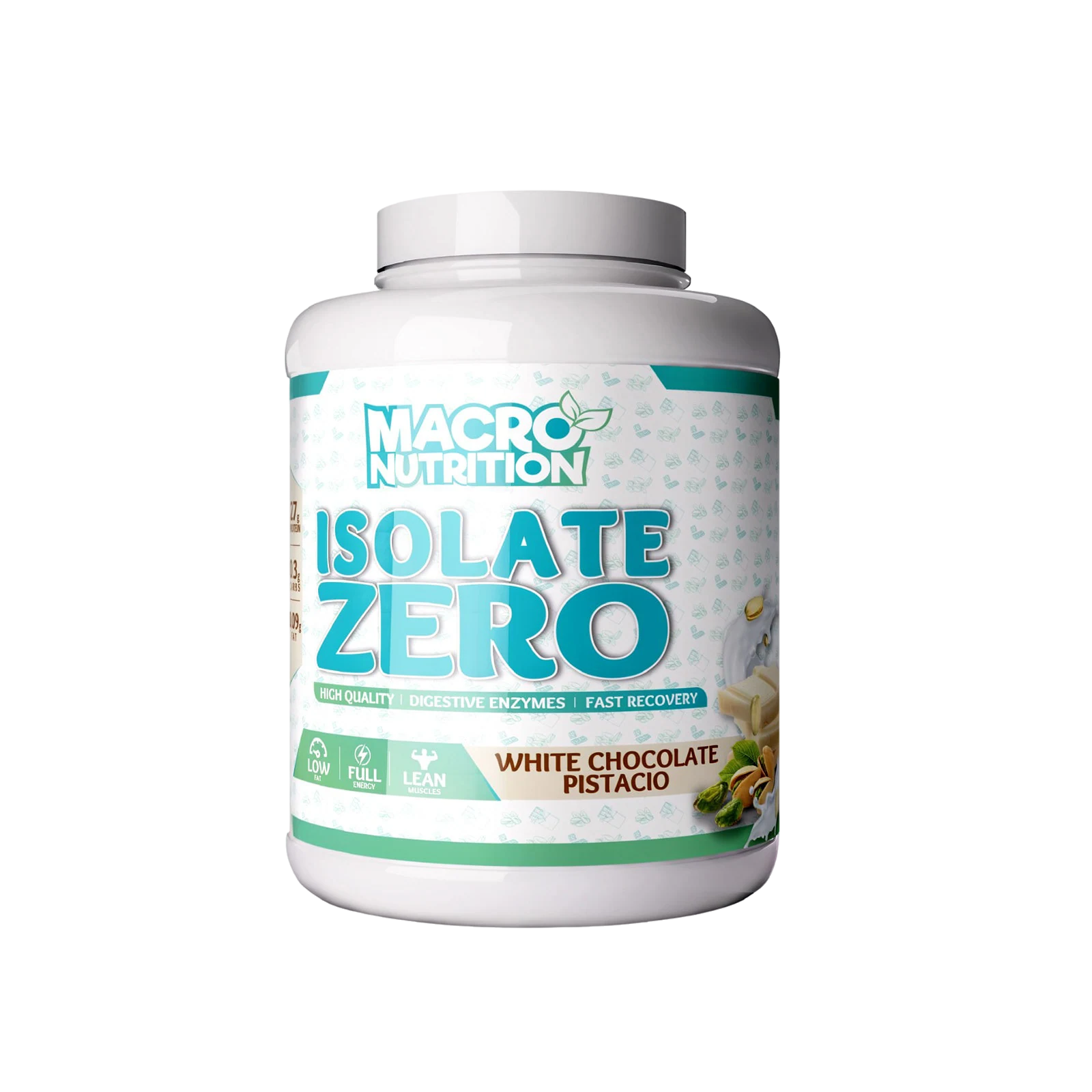 Isolate Zero Protein 2kg — White Chocolate Pistachio