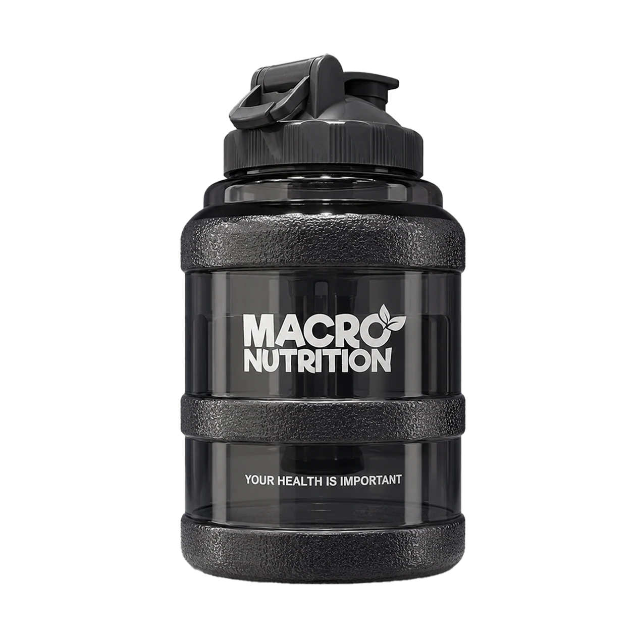 Macro Nutrition Premium 2.5L Hydration Jug — Black