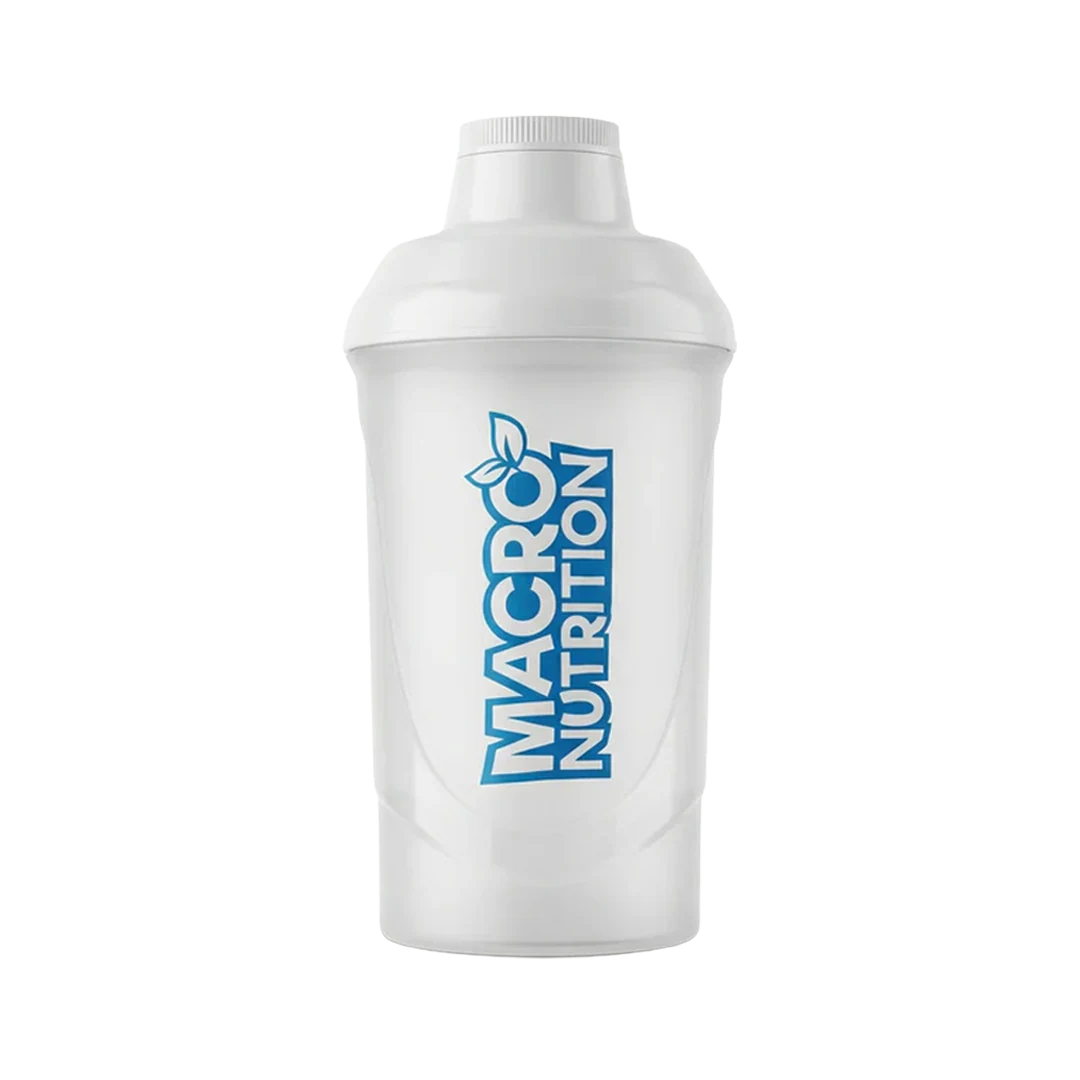 Macro Nutrition Shaker 600 ml — White