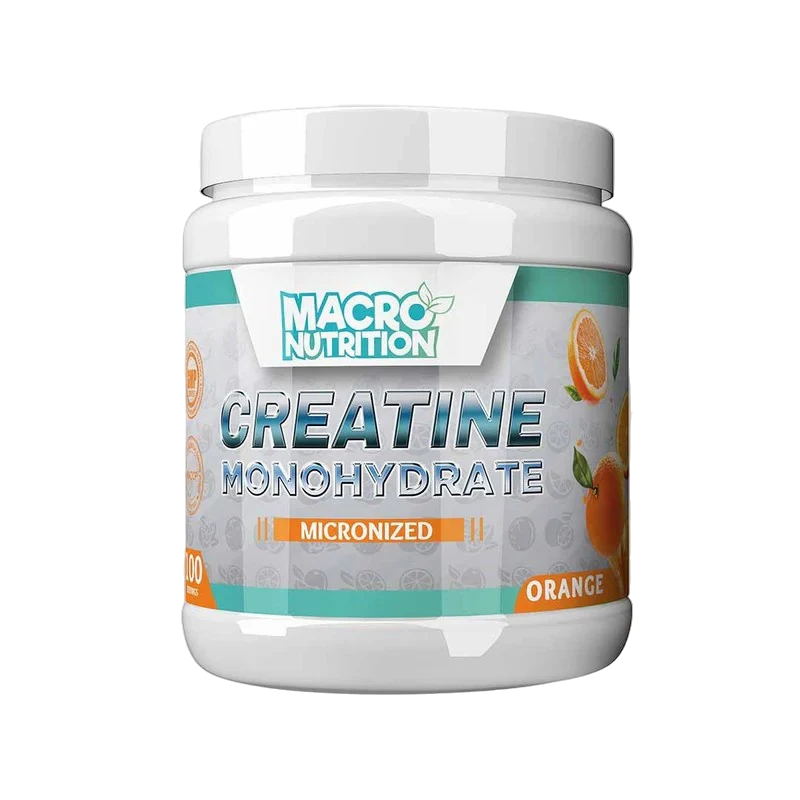 Creatine Monohydrate Pure Muscle Power 500g — Orange