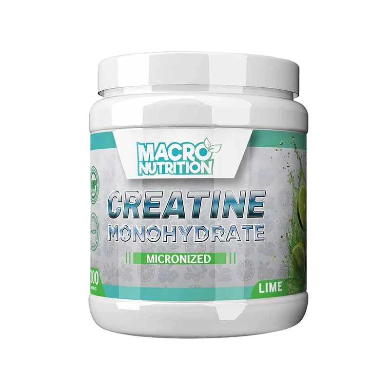 Creatine Monohydrate Pure Muscle Power 500g — Lime