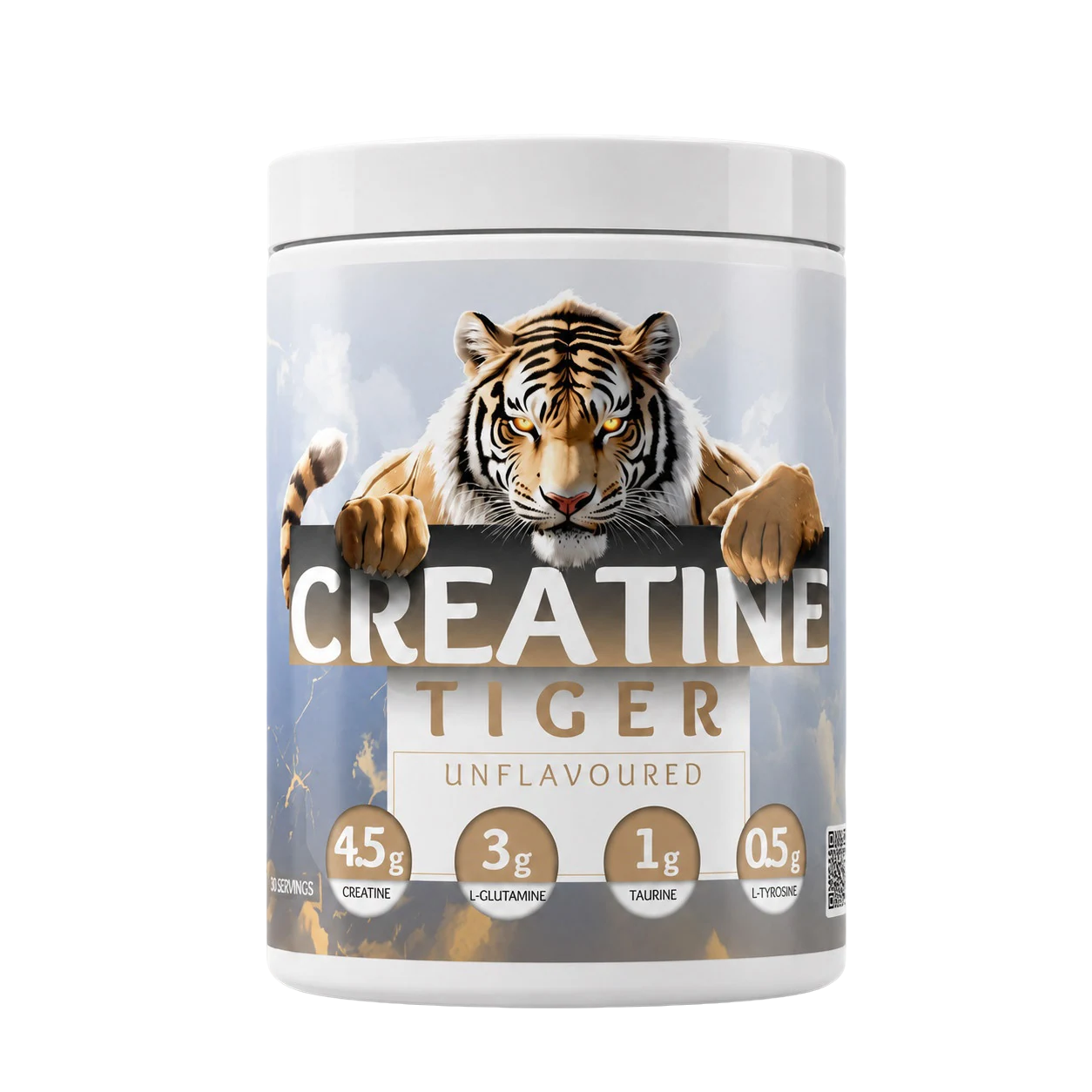 Tiger Creatine Strength & Focus 500g — Unflavored